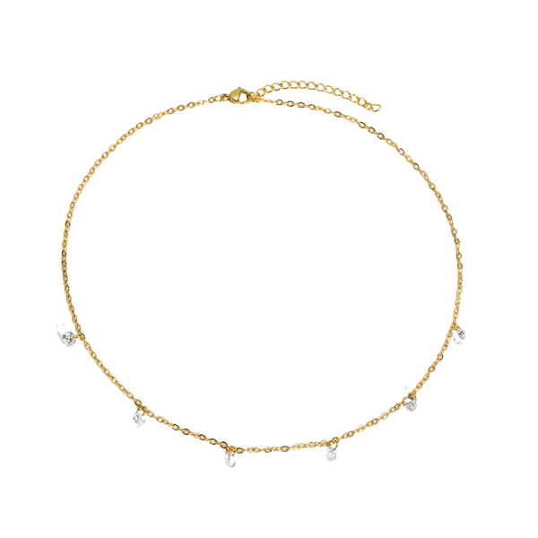 Gold Clavicle Necklace