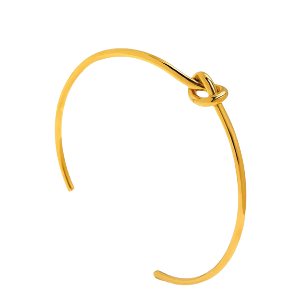 Twisted Knoop Charme Bangle