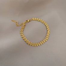 Golden Leaf Bangle