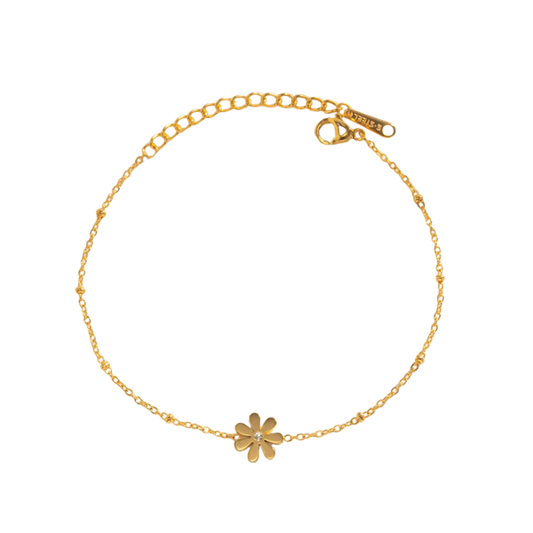 Flower Charm Armband