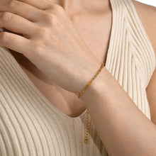 Golden Geometric Bangle