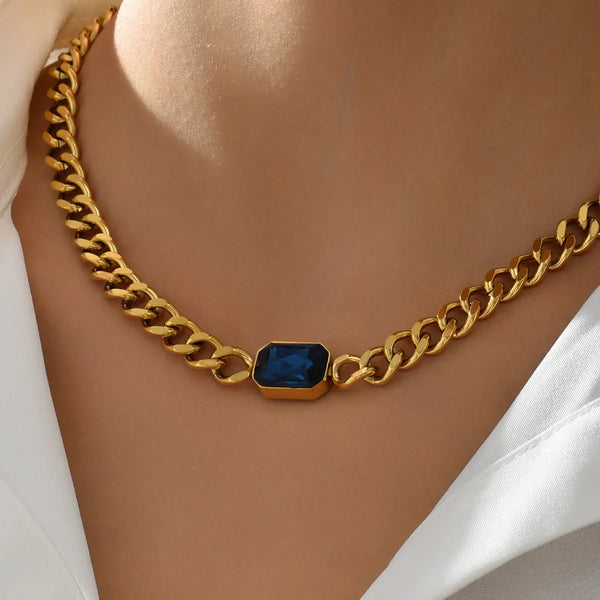 Vierkante Necklace