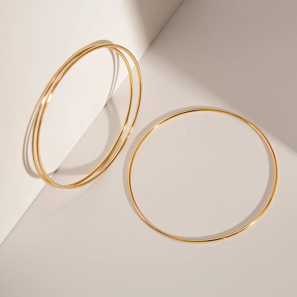 Trendy Gouden Bangle